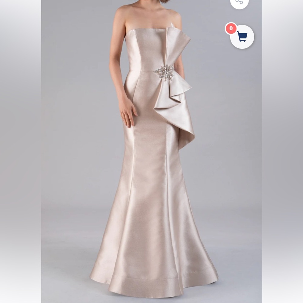 Feriani Couture Gown in color Periwinkle